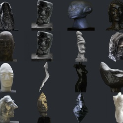 all sculptures